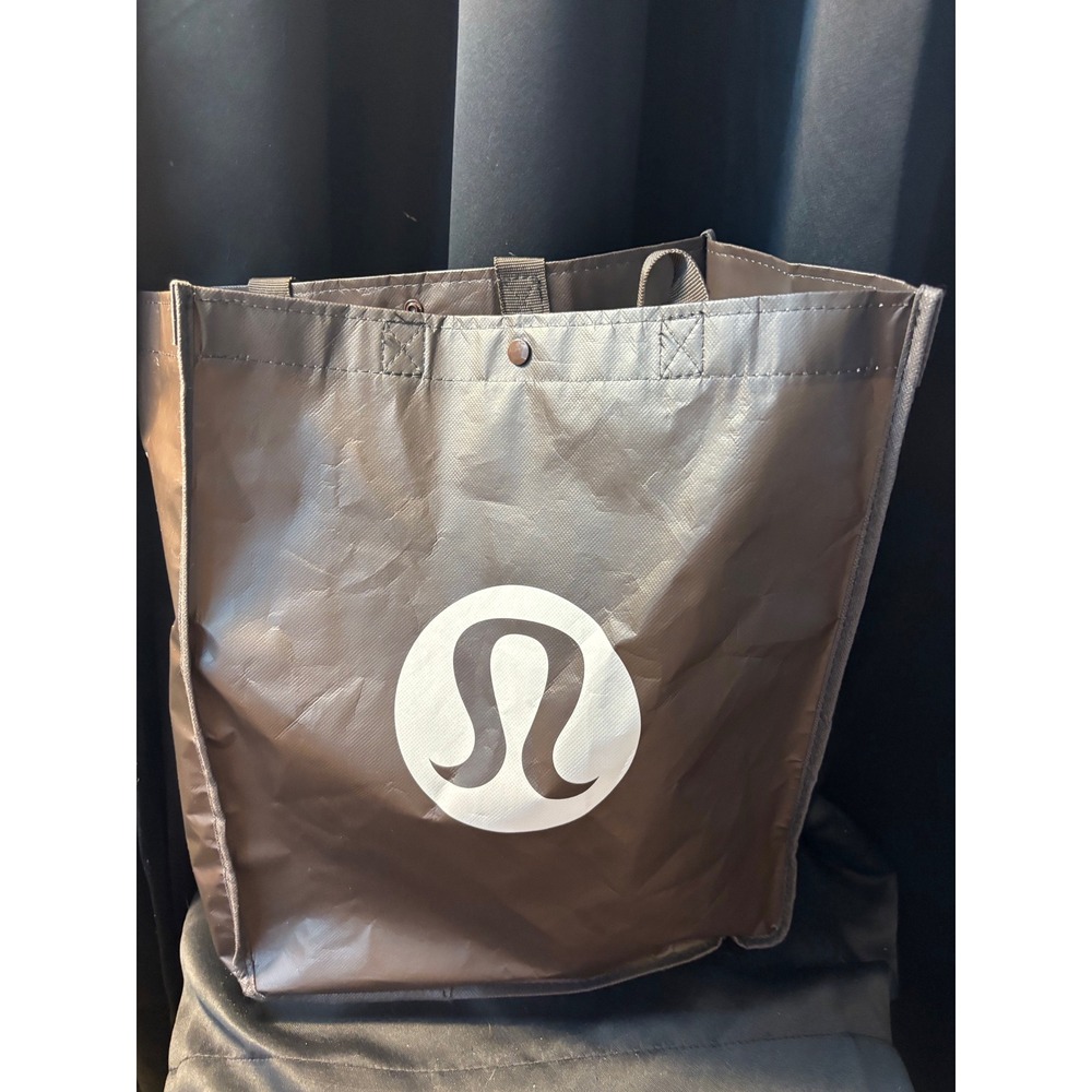 Lululemon Reusable Shopping Tote Bag blaMade To Feel Small Medium
